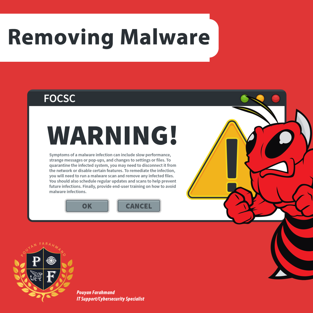 Removing Malware